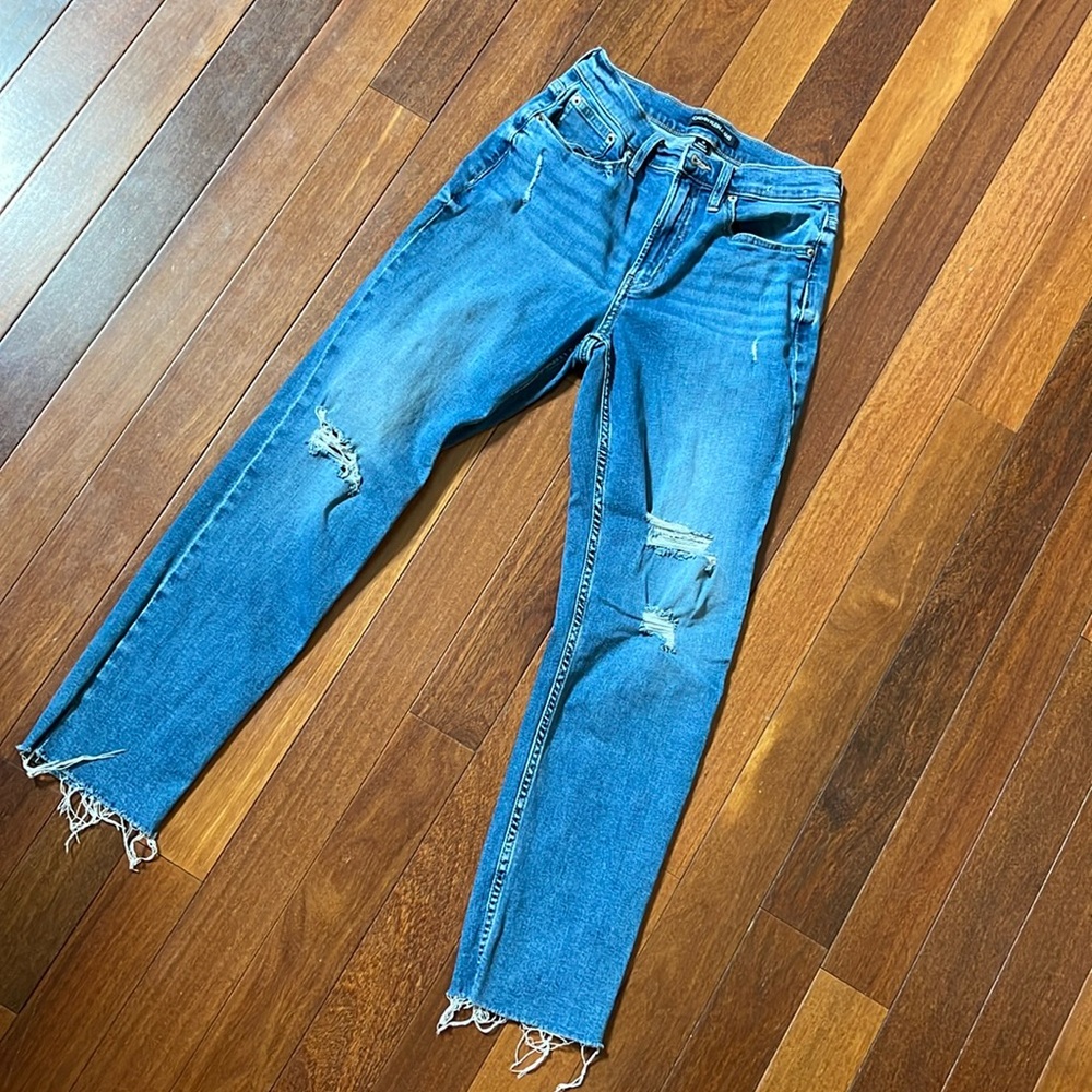 Calvin Klein High Rise Straight Jean